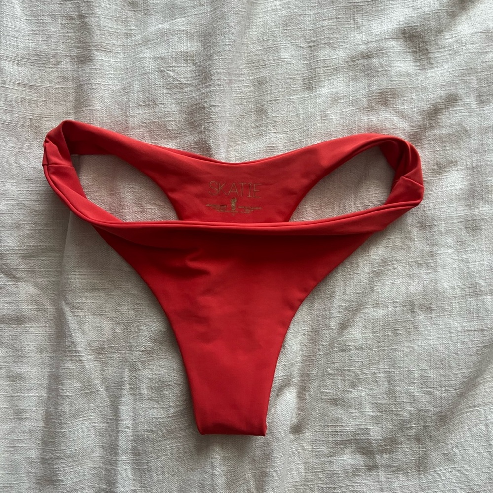 Skatie Red Alana Bikini Bottom
